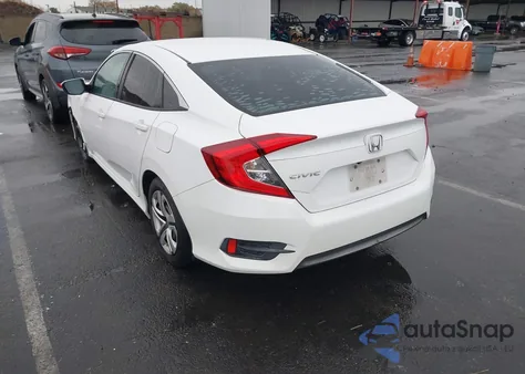 2017 Honda Civic Lx z USA, uszkodzony, nr VIN 19XFC2F54HE233110